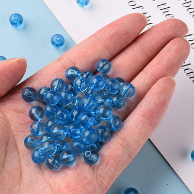 Transparent Acrylic Beads MACR-S370-A8mm-759-1
