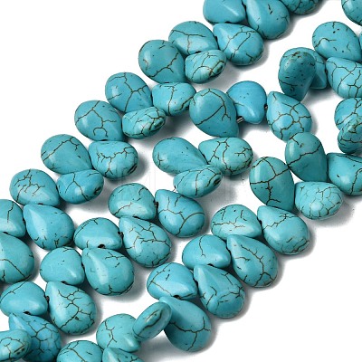 Synthetic Turquoise Beads TURQ-13X10-159-1