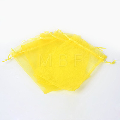 Organza Gift Bags with Drawstring OP-R016-13x18cm-16-1