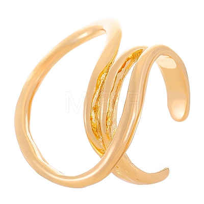 Brass Wrap Finger Rings for Women PW-WG5C5E9-03-1