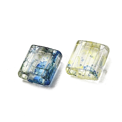 2-Hole Transparent Glass Seed Beads SEED-S023-30C-33-1