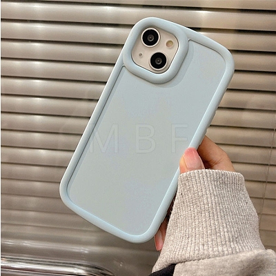 Candy Solid Color Matte Silicone Mobile Phone Cover PW-WG8646B-23-1