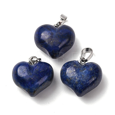 Dyed Natural Lapis Lazuli Pendants G-B188-04P-01-1
