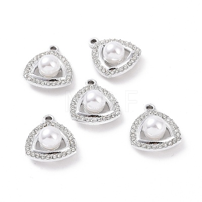 Alloy Rhinestone Pendants ALRI-H004-01P-1