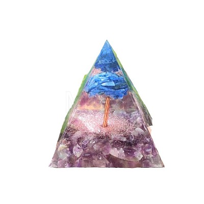 Orgonite Pyramid Resin Energy Generators PW-WGF4D8D-01-1