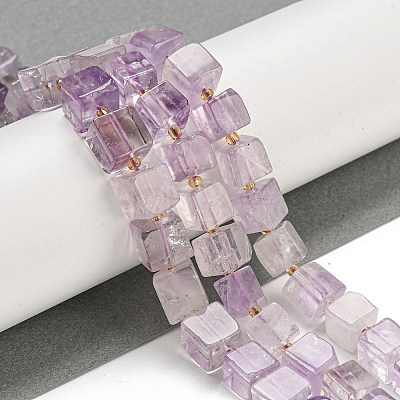 Natural Amethyst Beads Strands G-G053-B13-01C-1