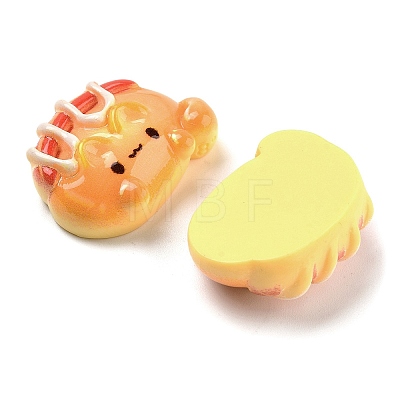 Opaque Resin Imitation Food Decoden Cabochons RESI-S405-06E-1