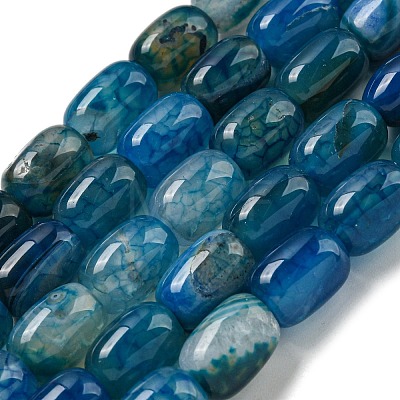 Natural Dragon Veins Agate Beads Strands G-A223-D11-01C-1