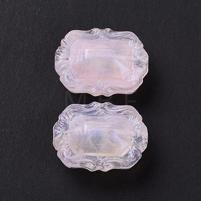 Opaque Acrylic Beads OACR-E015-07F-1