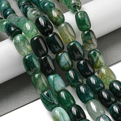 Natural Dragon Veins Agate Beads Strands G-A223-D11-01A-1