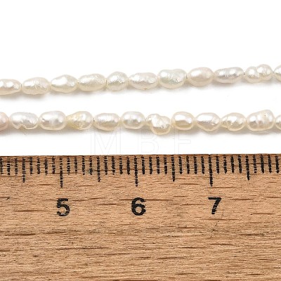 Natural Cultured Freshwater Pearl Beads Strands PEAR-I007-01J-02A-1