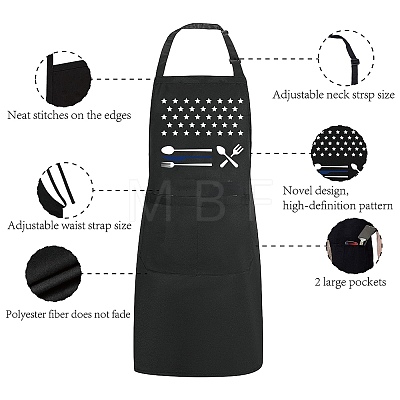 Polyester Apron AJEW-WH0221-024-1