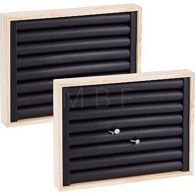 Wood Ring Display Boards RDIS-WH0009-008B-1