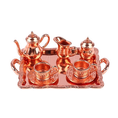 Mini Alloy Tea Cup Sets PW-WGC6445-03-1