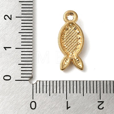 Alloy Enamel Rhinestone Glass Pendants ENAM-U003-02G-06-1