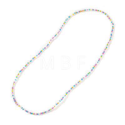 Bohemian Style Handmade Seed Beaded Necklaces for Women ZW5602-5-1