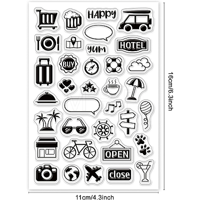 PVC Plastic Stamps DIY-WH0167-56-1097-1