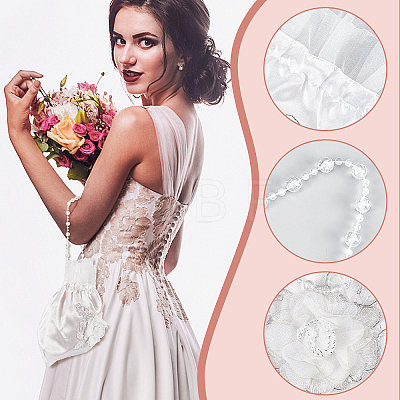 Bridal Wedding Small Purse Silk pouch ABAG-WH0032-23-1