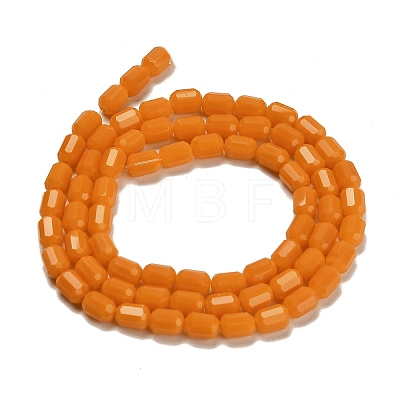 Opaque Glass Beads Strands GLAA-G112-04L-1