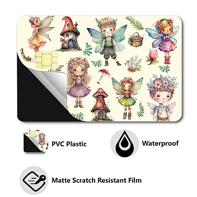 PVC Plastic Waterproof Card Stickers DIY-WH0432-053-1