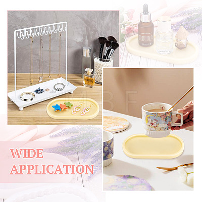 2Pcs 2 Styles DIY Tray Silicone Molds DIY-TA0010-45-1