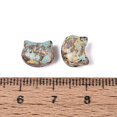 Picasso Transparent Glass Beads SEED-N012-07F-1