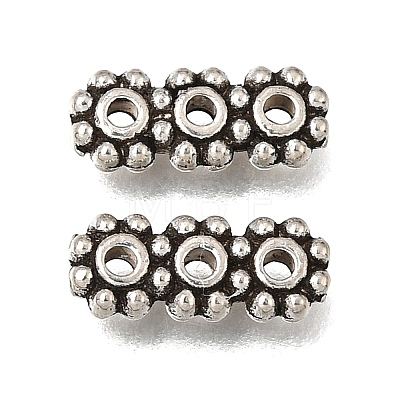 Tibetan Style Alloy Spacer Bars FIND-Z128-02AS-01-1