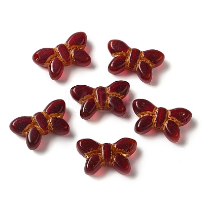 Transparent Lampwork Beads LAMP-P065-02A-12-1