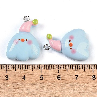 Resin Pendants RESI-U004-01A-01-1