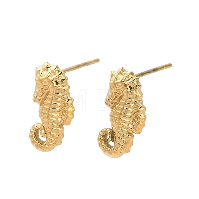 304 Stainless Steel Stud Earrings LS-EJEW-C162-02A-G-1