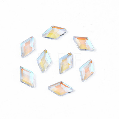 Glass Rhinestone Cabochons MRMJ-N027-011A-1