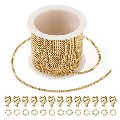 DIY Chain Bracelet Necklace Making Kit DIY-TA0005-26-1