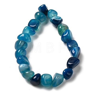 Natural Agate Beads Strands G-H295-B01-07-1