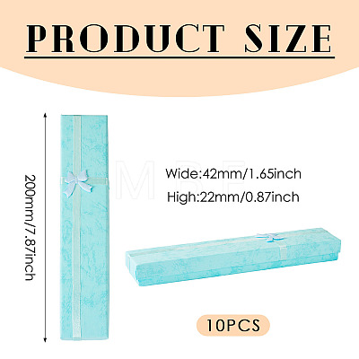 Cardboard Necklace Boxes CON-TAC0014-01B-1