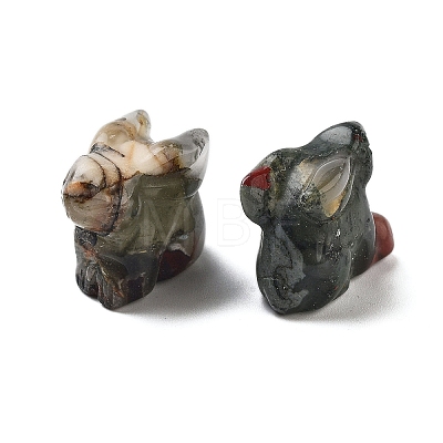 Natural Bloodstone Carved Figurines DJEW-L023-E04-1