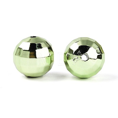 Plating Acrylic Beads PACR-TAC0005-04E-1