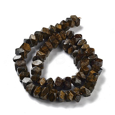 Natural Bronzite Beads Strands G-D091-A15-1