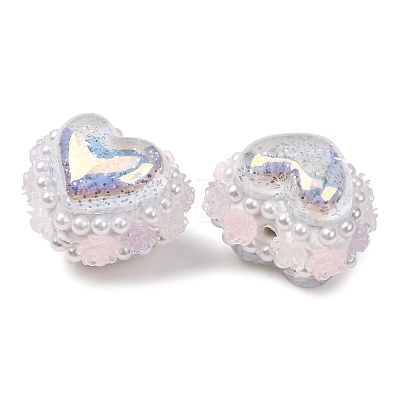 Rwsin & ABS Imitation Pearl & Polymer Clay Beads RE-CBA1913-01I-1