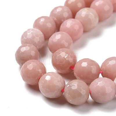 Natural Pink Opal Beads Strands G-E571-22C-1