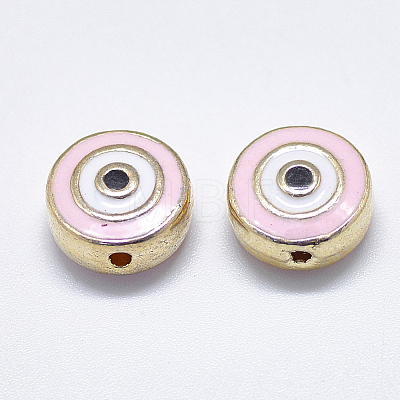 Alloy Enamel Beads X-ENAM-S117-07A-1