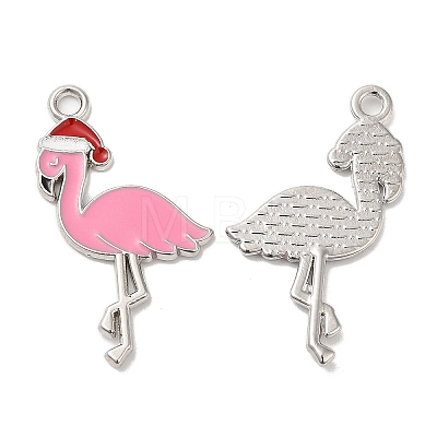 Christmas Alloy Enamel Pendants ENAM-K069-21D-P-1