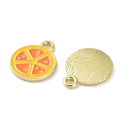Fruit Alloy Enamel Charms X1-PALLOY-S058-01LG-09-1