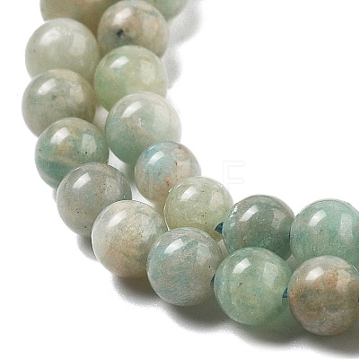 Natural Amazonite Beads Strands X-G-K068-03-4mm-A-1