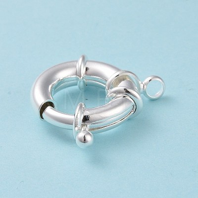 Eco-friendly Brass Spring Ring Clasps KK-D082-02S-1