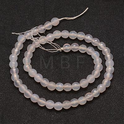 Natural Agate Bead Strands G-G882-6mm-A06-7-1