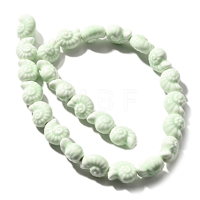 Handmade Porcelain Beads Strands PORC-I028-02B-1