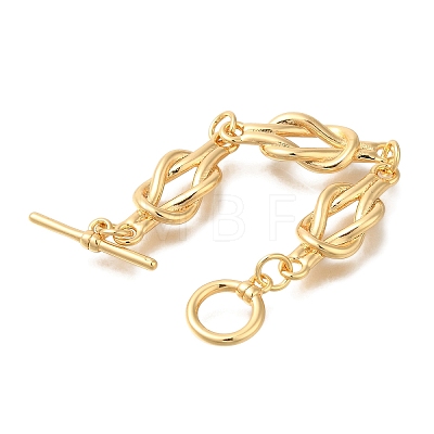 Brass Bracelet Making KK-K388-64G-1