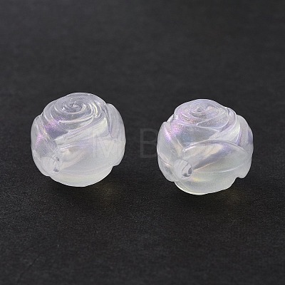 Transparent Acrylic Beads OACR-P007-40-1