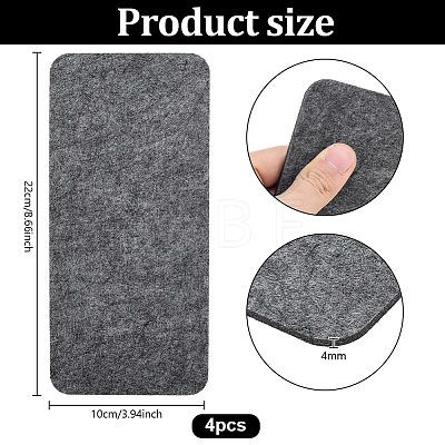 Felt Bag Bottoms Mat DIY-WH0750-341B-1