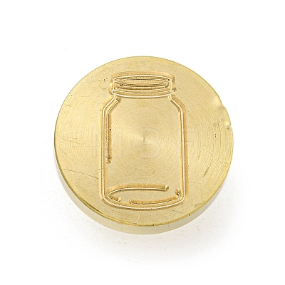 Wax Seal Brass Stamp Head AJEW-G056-01O-1
